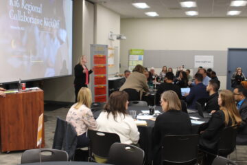 OC Pathways hosts the first K-16 Regional Education Collaborative meeting on Feb. 7, 2023.