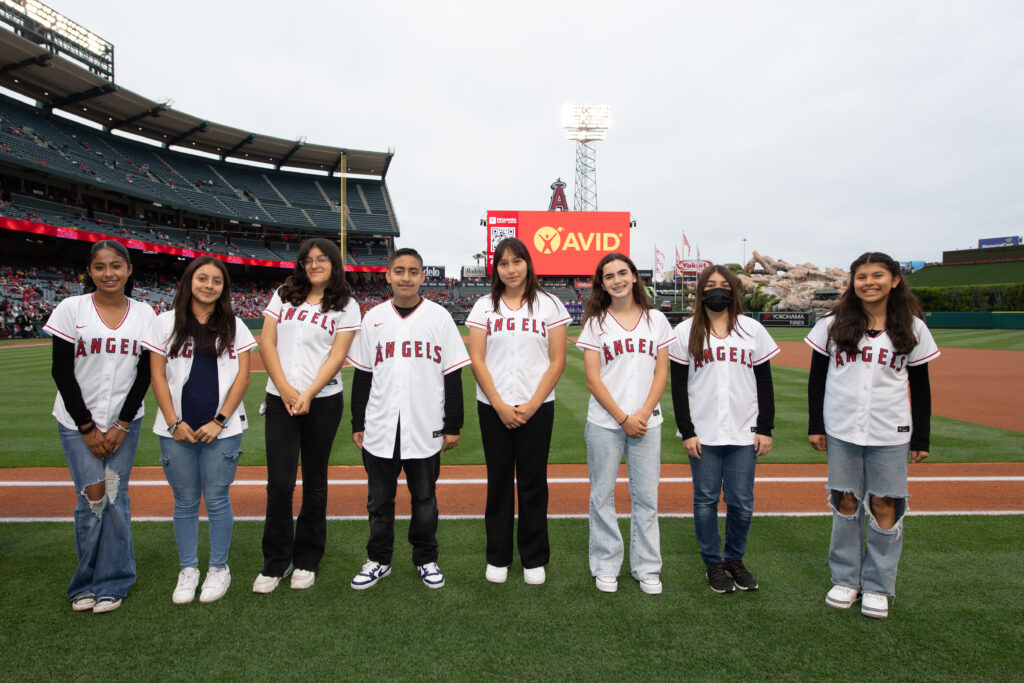 Eight Orange County students are awarded scholarships from the Angels Baseball Foundation.(Courtesy of Angels Baseball) 