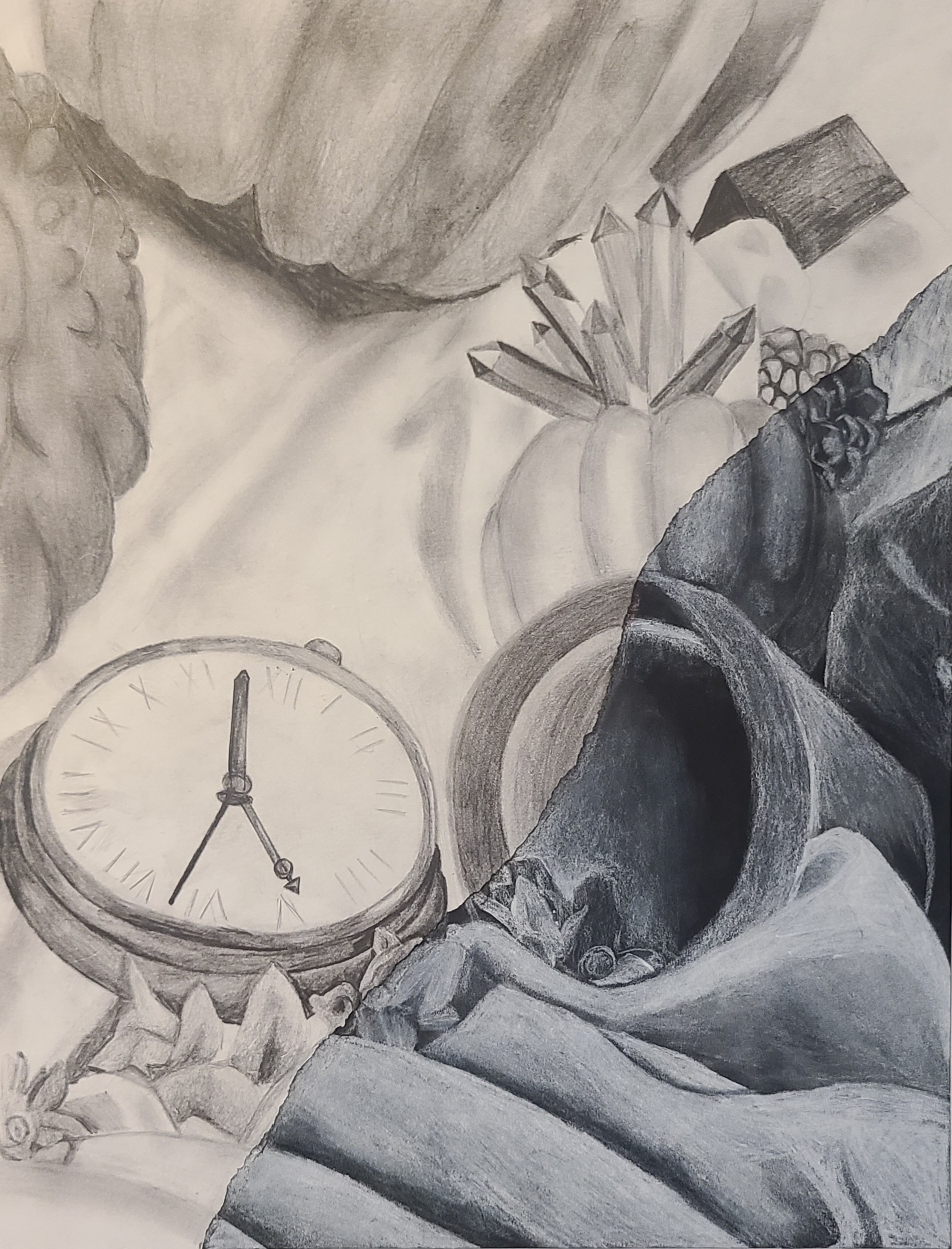 Untitled drawing by tenth-grade student Cindy Rodriguez