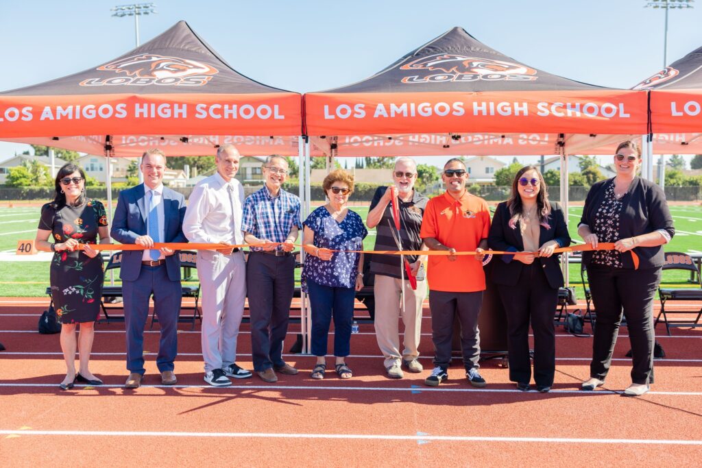 GGUSD Los Amigos High School new athletic facility
