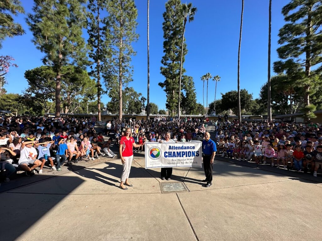 La Habra City School District crowns Ladera Palma Elementary as Attendance Champions