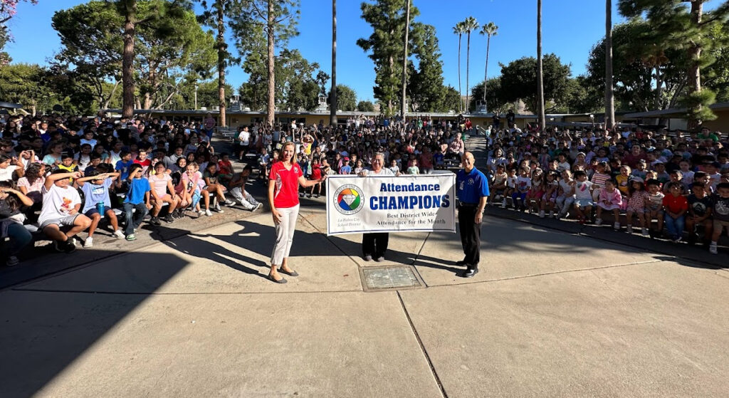 La Habra City School District’s Attendance Champions program encourages