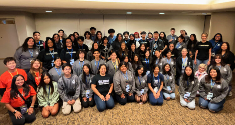 OC students at summit