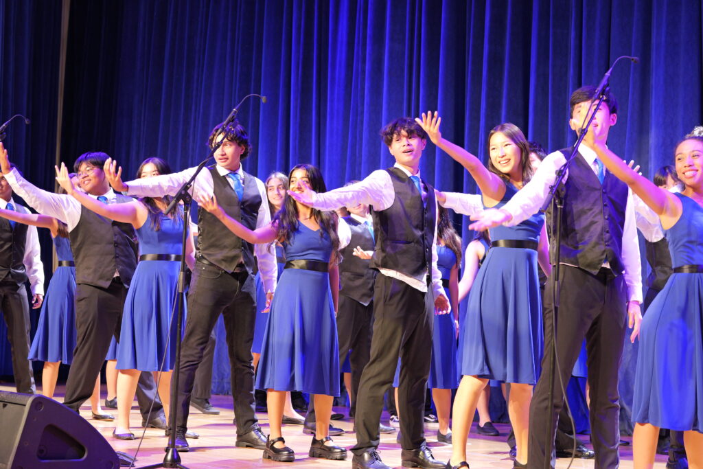 Oxford Academy students performed at the 2024 Teachers of the Year gala at the Disneyland Hotel on Nov. 6. 
