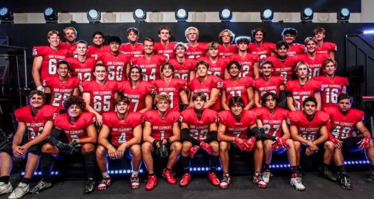 San Clemente High School football team