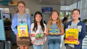 Smith Elementary School's food collection drive 2023
