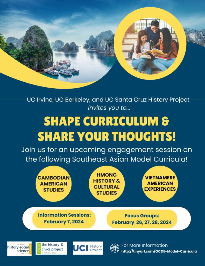 Southeast Asian Model Curriculum Project engagement sessions