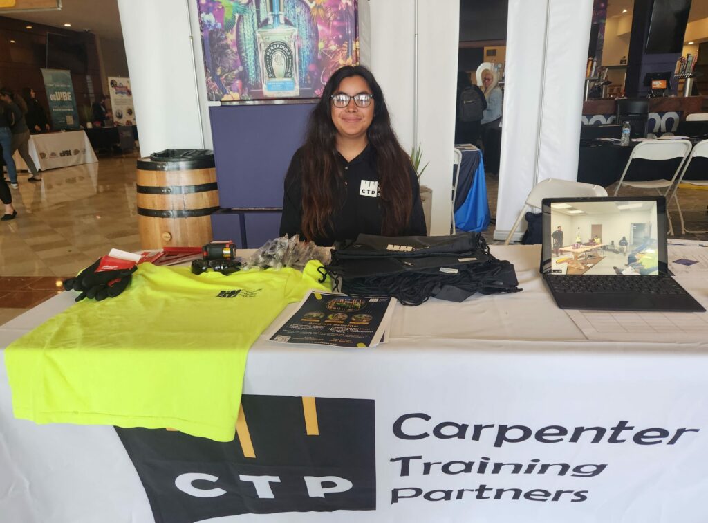 OC Pathways apprentice Saray Bautista works as an office manager at Carpenter Training Partners.