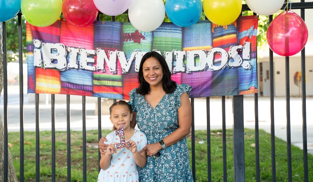 Monroe Elementary Language Academy first day of school