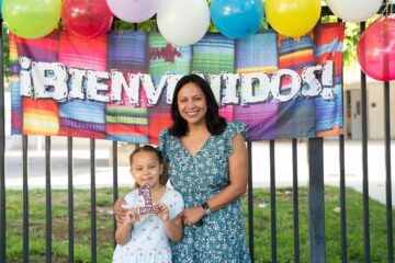 Monroe Elementary Language Academy first day of school