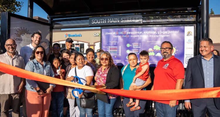 Santa Ana community partners unveil first playful learning installation