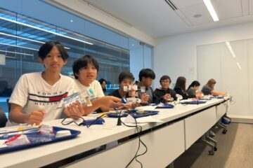 Fulton Middle School students engage in STEM activities at Hyundai’s headquarters, where they had the opportunity to design and build scaled vehicles from recycled materials.