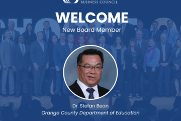 Dr. Bean named to Orange County Business Counsel board of directors.