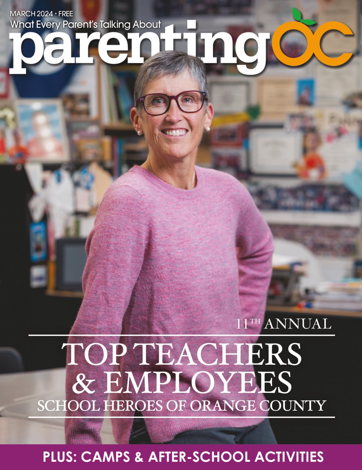 Parenting OC 2024 Top Teacher Elizabeth Ellison of Fisler School in Fullerton School District