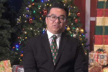 Dr. bean holiday video message