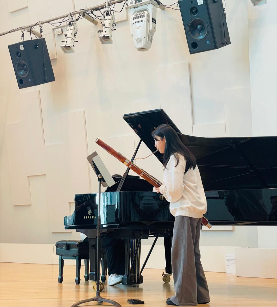 Orange County School of the Arts student Ariana Kim performs a piece on the bassoon at National YoungArts Week in Miami held Jan. 5 to Jan. 12. (Courtesy of Ariana Kim)