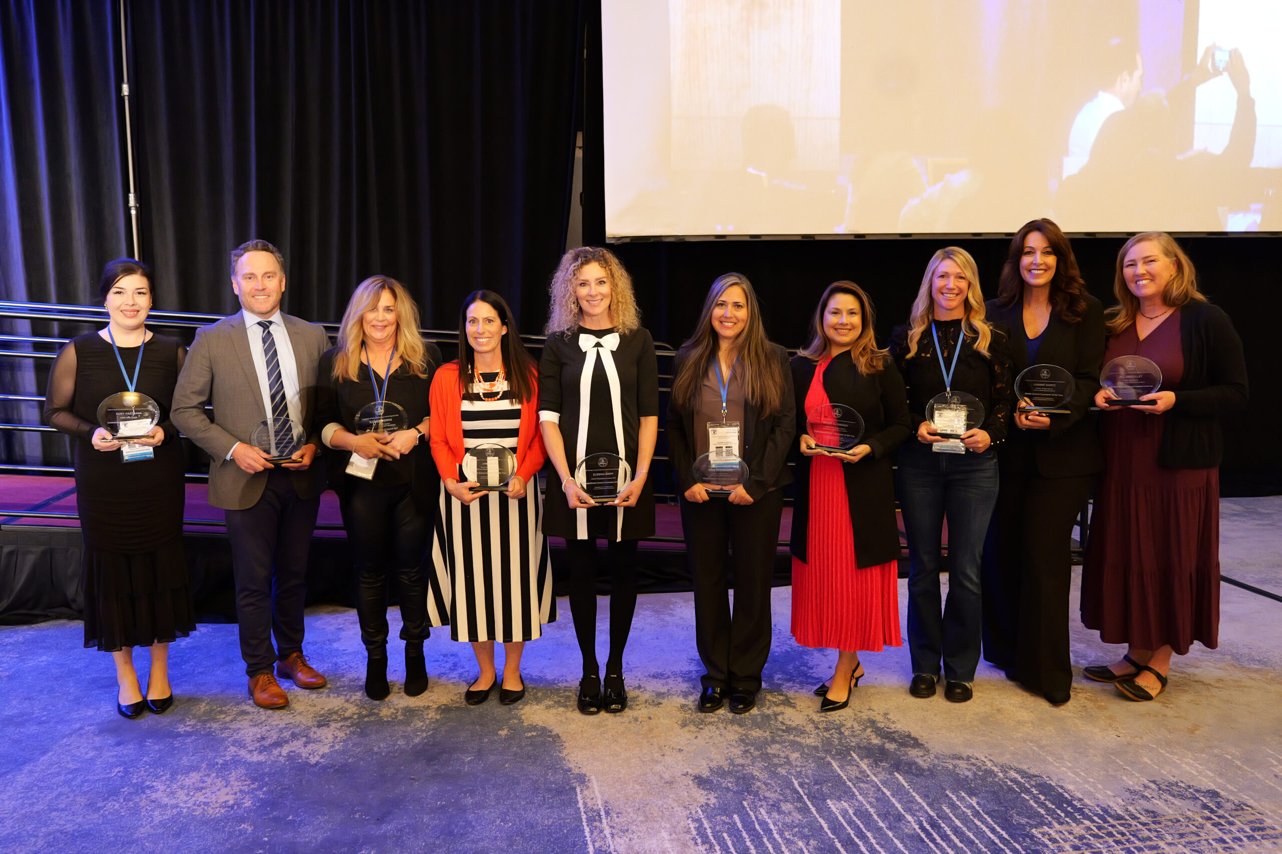 The 2025 Orange County School Counselors and Counseling Advocates of the Year were honored for their contributions to student success at the annual conference on Wednesday, Feb. 5. 