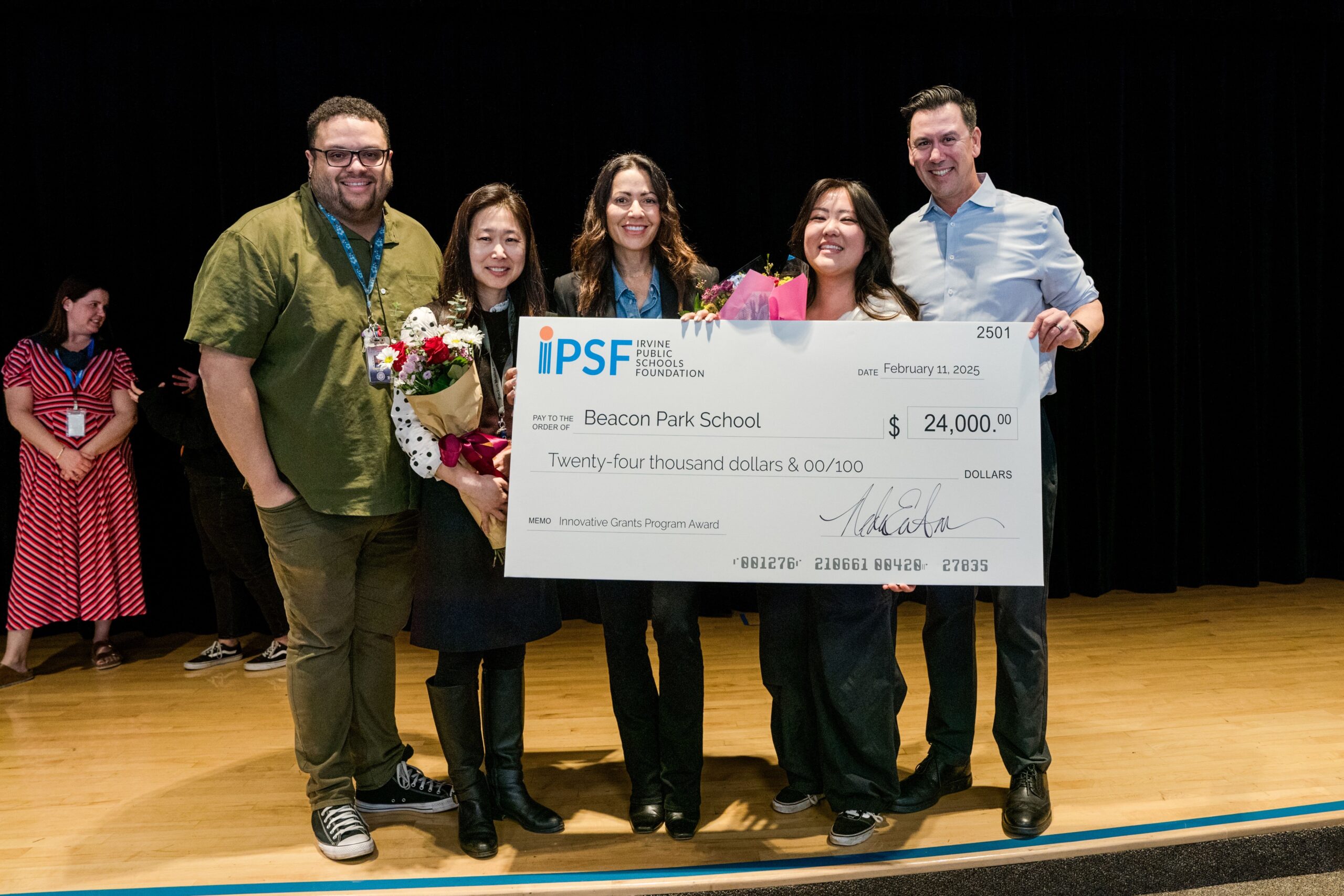 Beacon Park School educators receive a $24,000 grant for their innovative project titled "Amplifying the Future: Empowering Student Musicians." (Courtesy of Lisa Hu Chen Photography) 