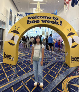 Orange County seventh-grader Sydney Tran arrives in Washington, D.C. over Memorial Day weekend for the 100th annual Scripps National Spelling Bee.