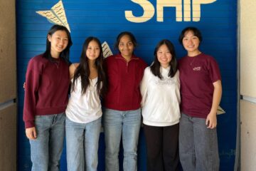 Beckman High School juniors Nimeesha Komatireddy, Serena Chan, Sarah Chan, Angeline Doan and Kirana Lai were recognized for their project Second Pulse, which focuses on improving healthcare access and education for first-generation immigrant families.