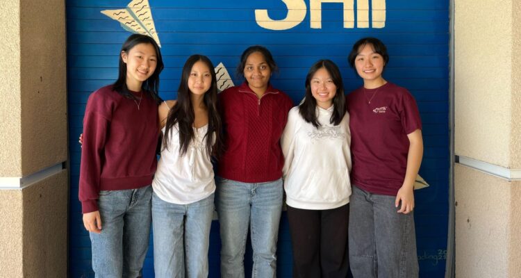 Beckman High School juniors Nimeesha Komatireddy, Serena Chan, Sarah Chan, Angeline Doan and Kirana Lai were recognized for their project Second Pulse, which focuses on improving healthcare access and education for first-generation immigrant families.