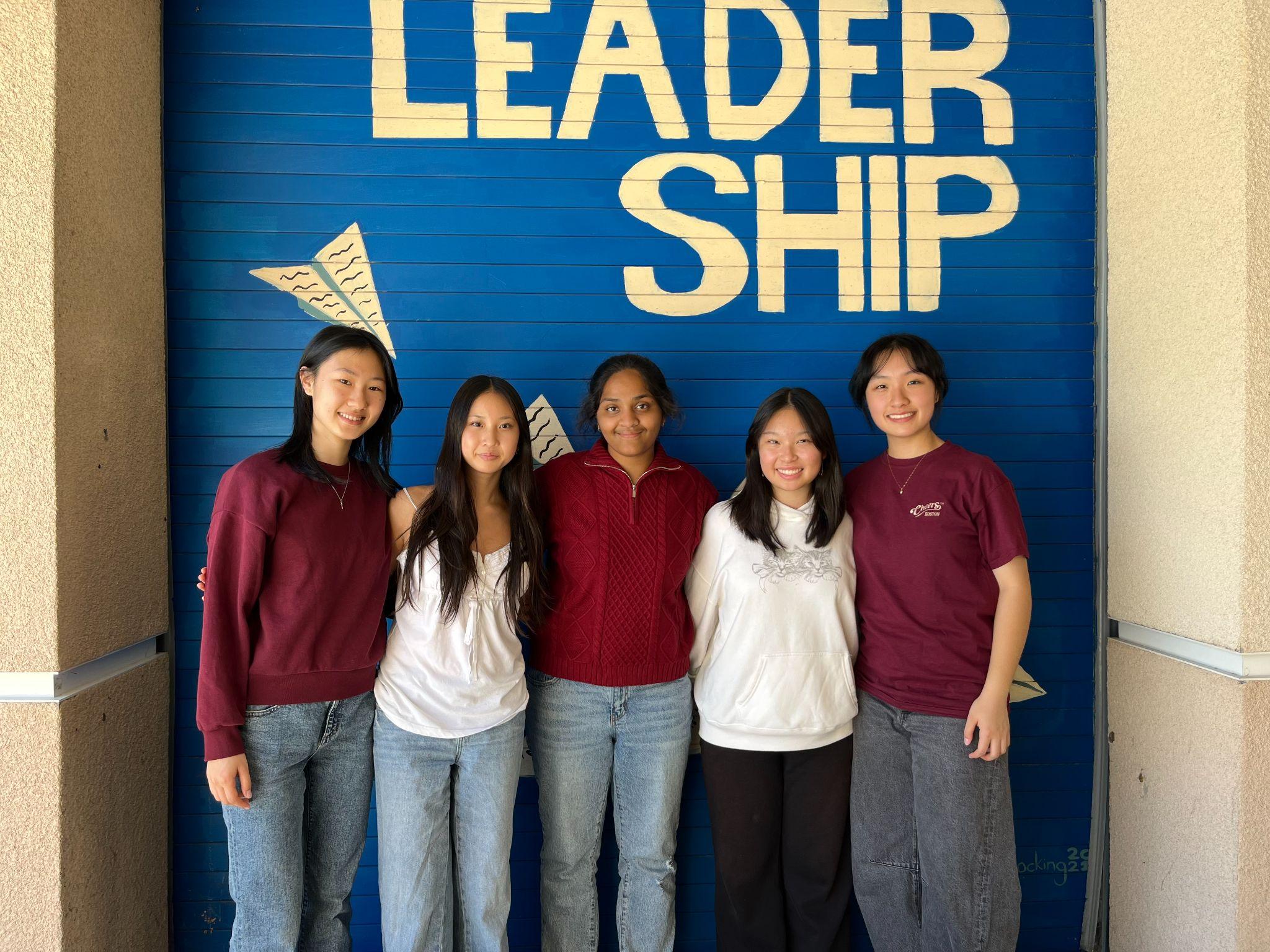 Beckman High School juniors Nimeesha Komatireddy, Serena Chan, Sarah Chan, Angeline Doan and Kirana Lai were recognized for their project Second Pulse, which focuses on improving healthcare access and education for first-generation immigrant families. 