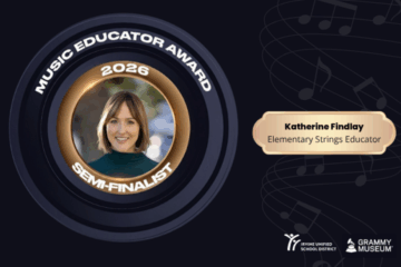 Katherine Findlay Grammy music educator award semifinalist