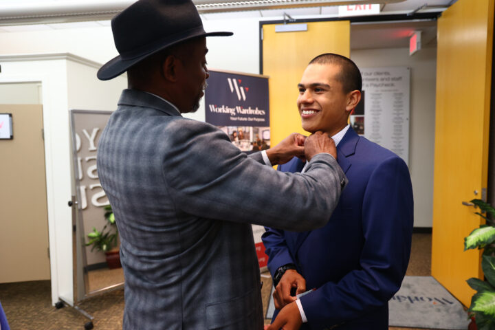 Sunburst cadet with stylist