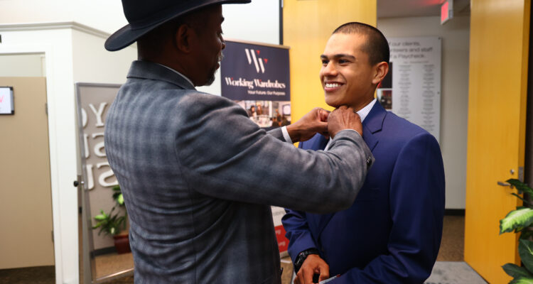 Sunburst cadet with stylist