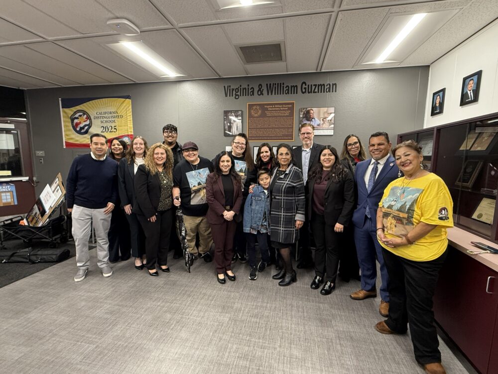 Weekly roundup: Santa Ana Unified dedicates Virginia and William Guzman Elementary School, and more