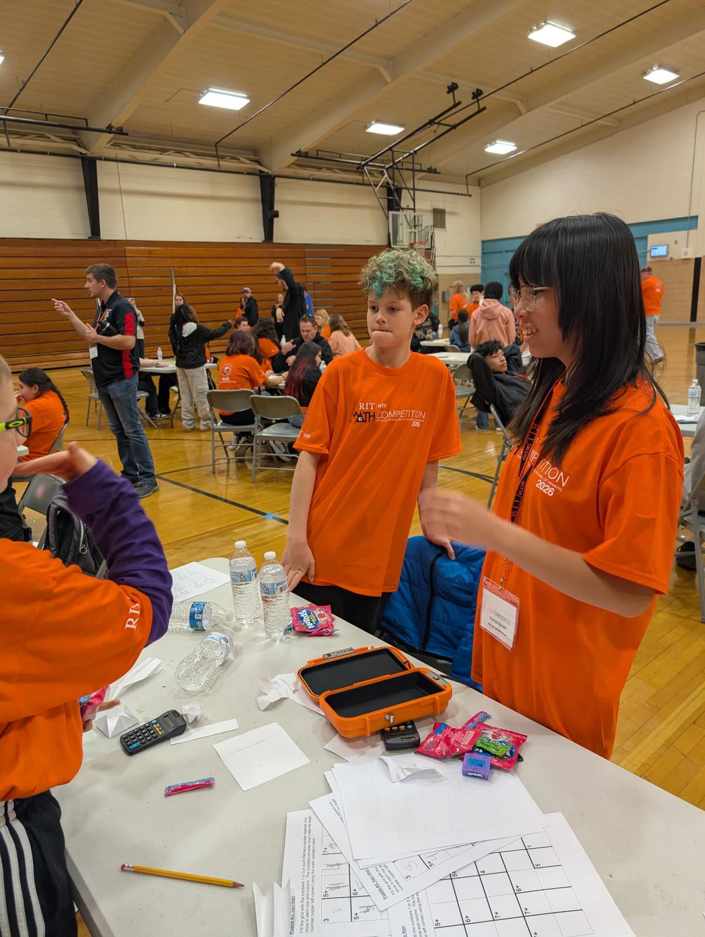 Venado Middle schools DHH math competition team