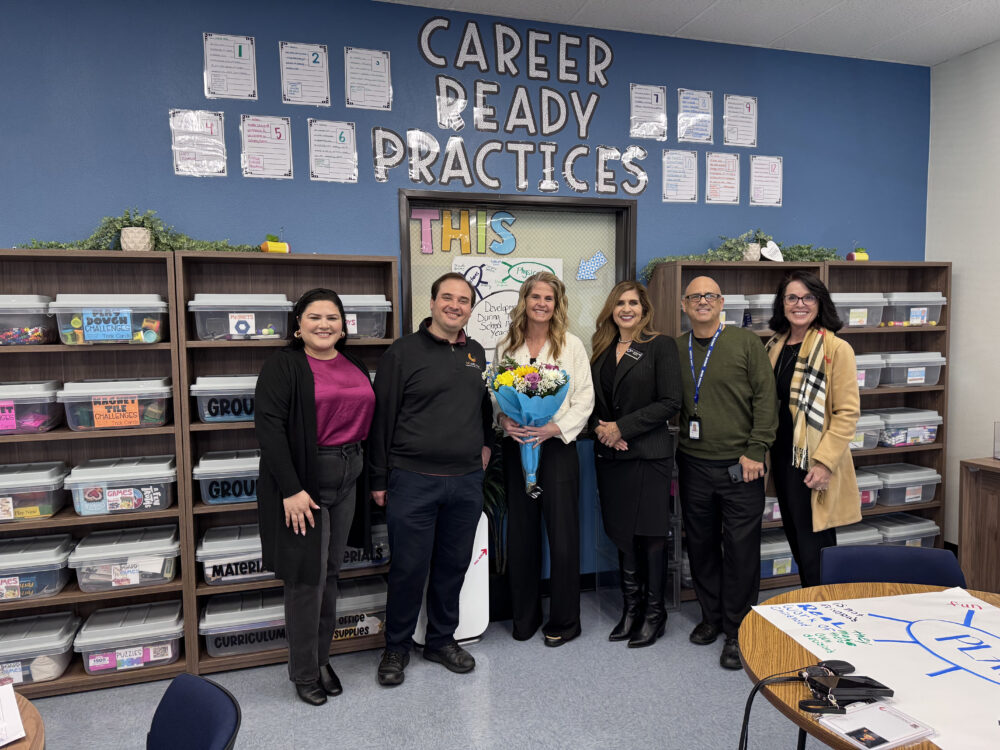 OCDE celebrates CTE Month with classroom visits and recognition of 1,200 educators
