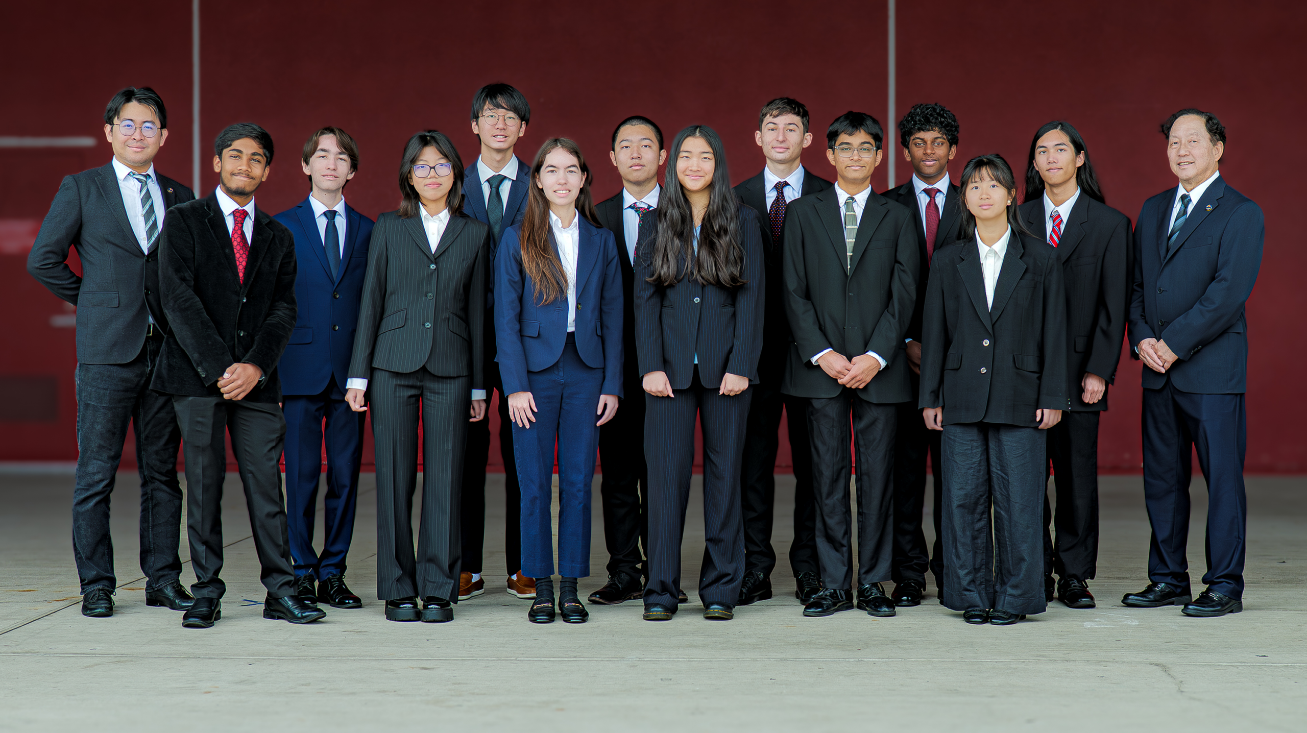Woodbridge High Academic Decathlon team