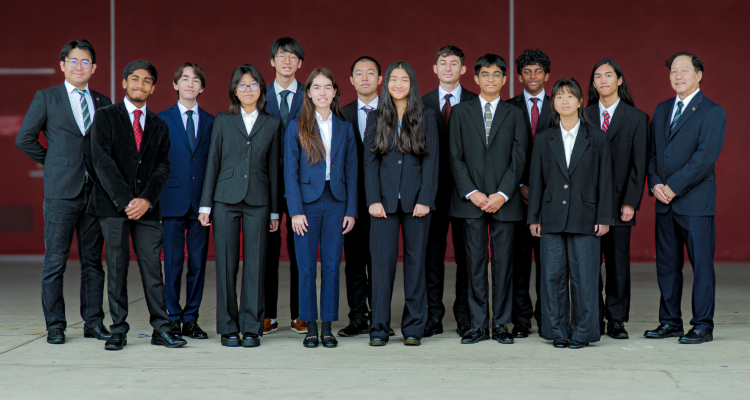 Woodbridge High Academic Decathlon team