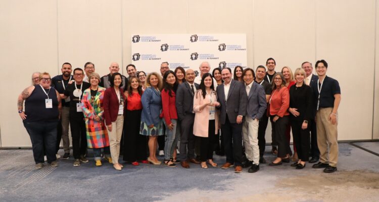 Anaheim Union educators at the Student & Community Voice AI Summit