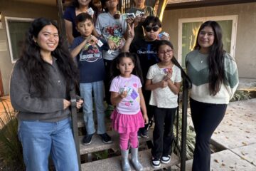 OCDE's Youth Substance Use Prevention team partnered with Jamboree Housing Corporation to help students create stickers as part of their recent workshop series.