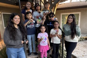OCDE's Youth Substance Use Prevention team partnered with Jamboree Housing Corporation to help students create stickers as part of their recent workshop series.