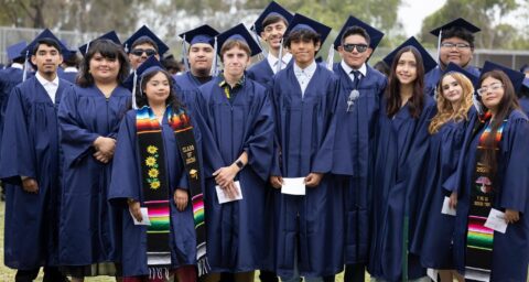 University high DHH students at graduation