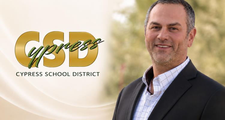 Dr. Grant Litfin has been appointed as the next superintendent of the Cypress School District and is scheduled to begin serving in the role July 1.