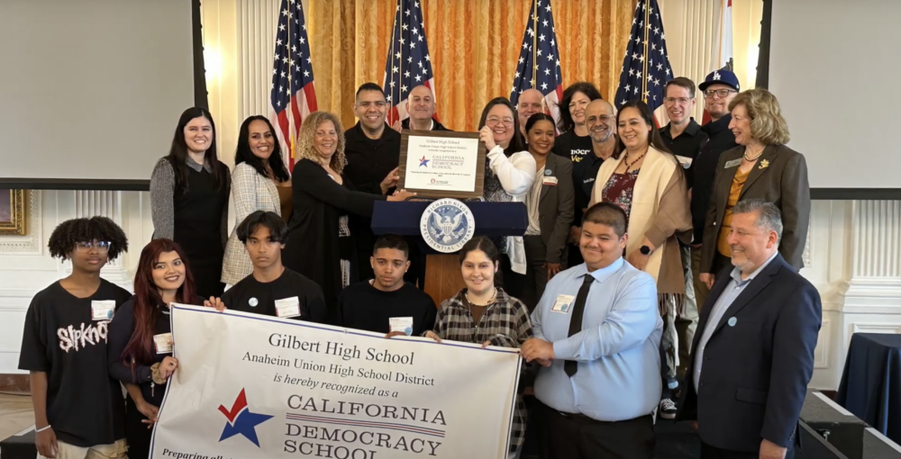 Stanford spotlights Gilbert High School for civic engagement and student success