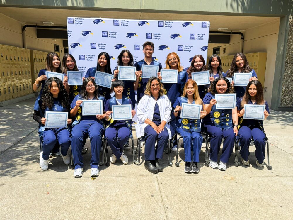 Weekly roundup: Orange Unified, Santiago Canyon College celebrates first certified nursing assistant cohort, and more