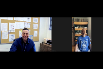 Dr. Nathan goodly with Bobbito Garcia