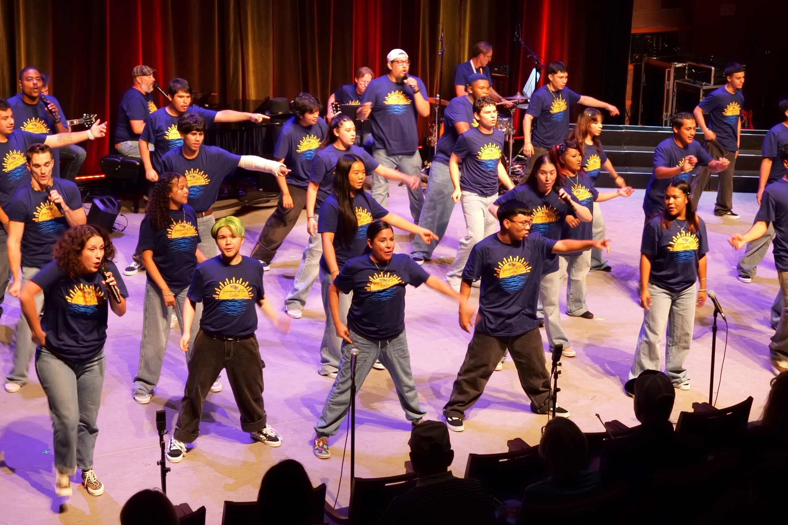 Students sang, danced and acted in  the Summer at the Center 2026 performance.