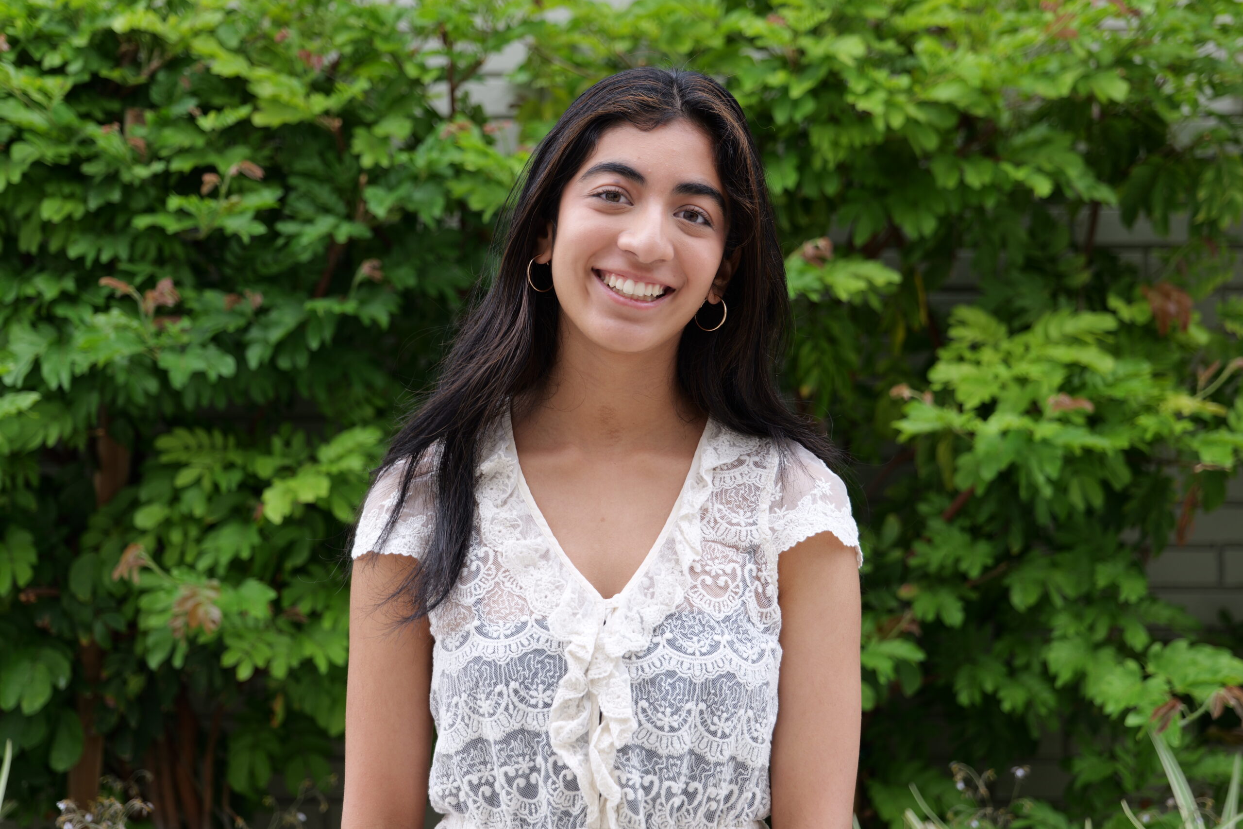 Sailee Charlu, a 17-year-old student at the Orange County School of the Arts, is pictured at the Orange County Department of Education in Costa Mesa. Charlu spent four weeks at OCDE this summer working with Educational Services while exploring her interest in multilingual education.