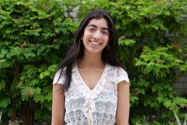 Sailee Charlu, a 17-year-old student at the Orange County School of the Arts, is pictured at the Orange County Department of Education in Costa Mesa. Charlu spent four weeks at OCDE this summer working with Educational Services while exploring her interest in multilingual education.