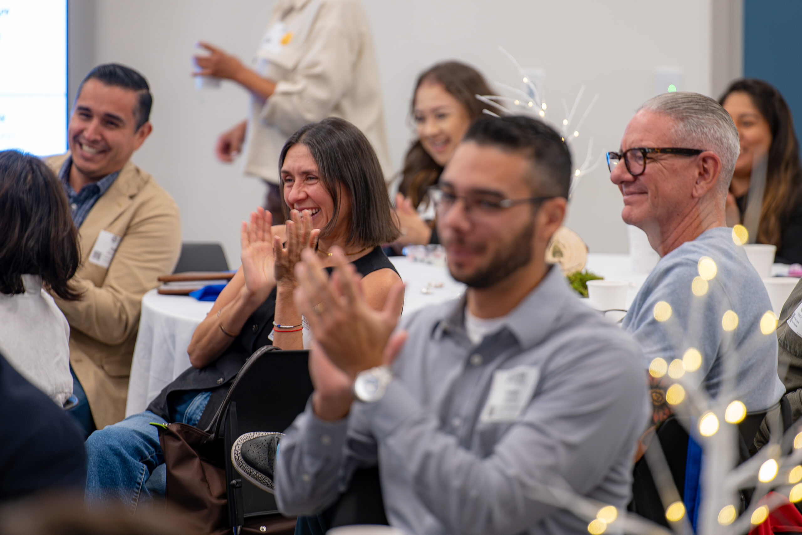 Attendees applaud during the 2026 Interpreters and Translators Conference, which celebrated the event’s 10th anniversary.