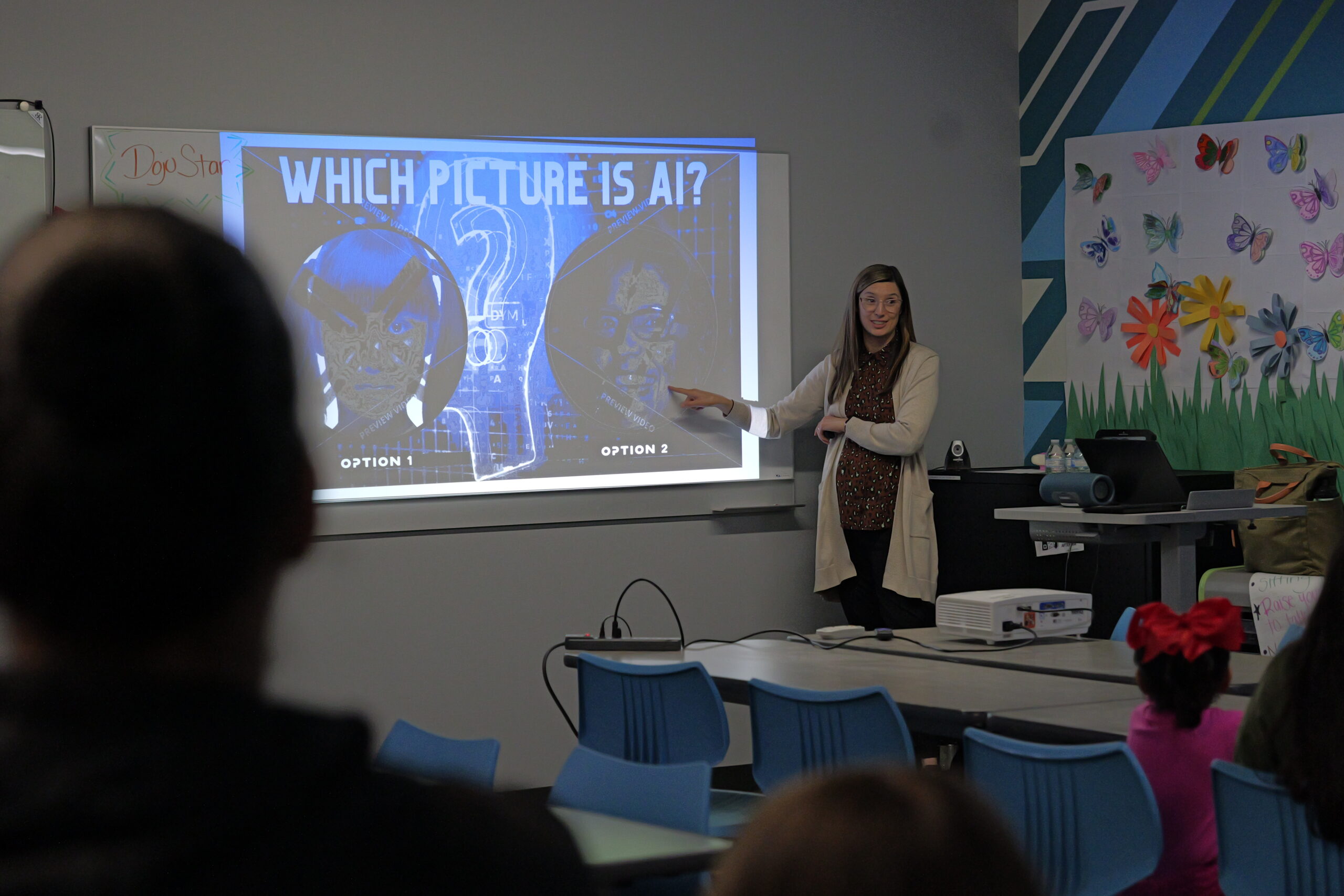 OCDE Youth Development Programs Specialist Stephanie Loscko leads a workshop during the Rise Above the Influence Youth Conference in May 2024. The event brought together students, families and educators for sessions focused on substance use prevention and healthy decision-making.
