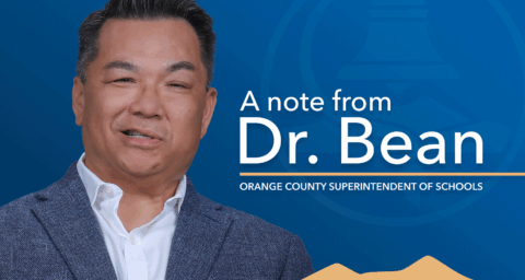 A note from Dr. Bean